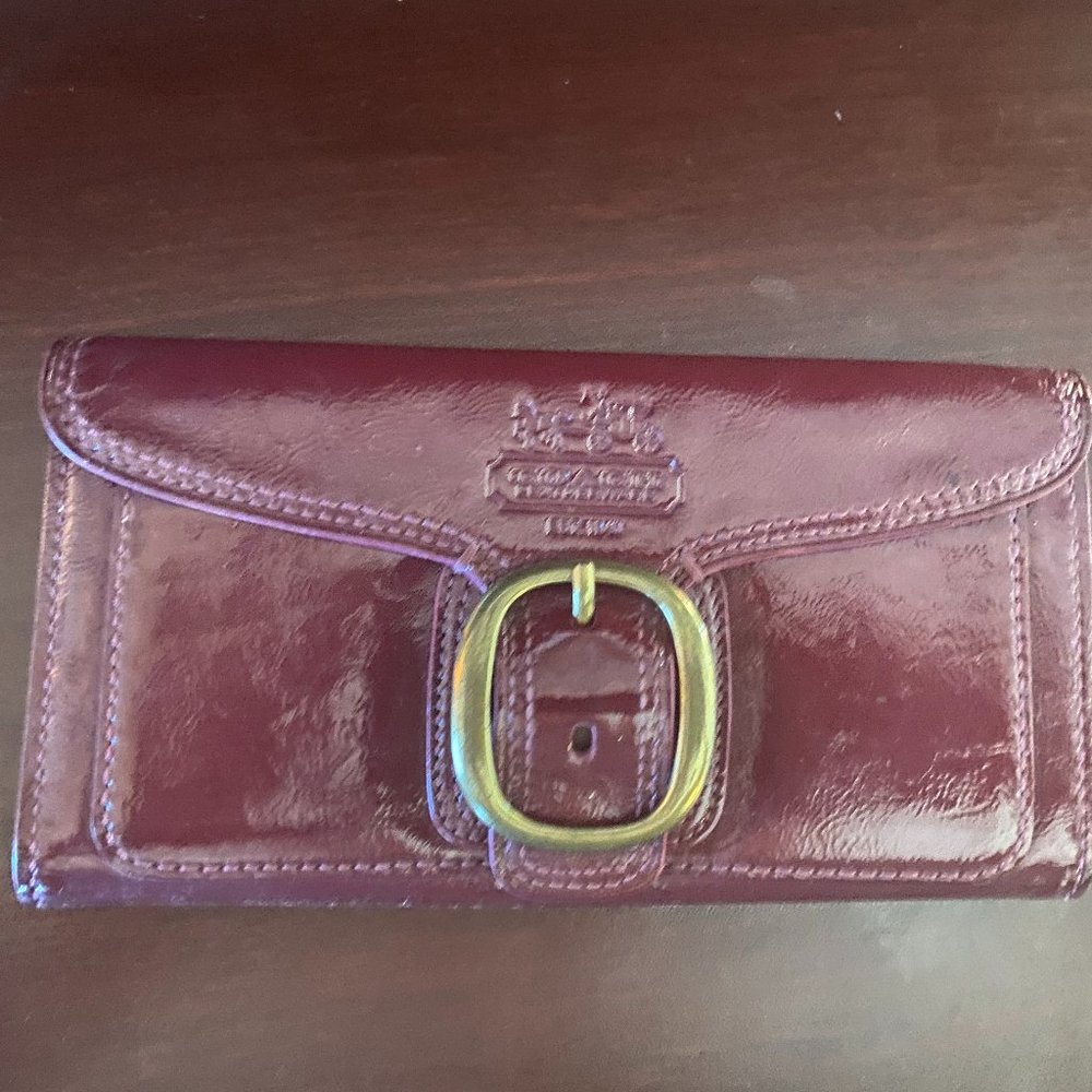 Leather Coach Wallet